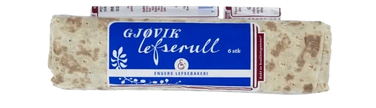 Lefserull 6stk Gjøvik