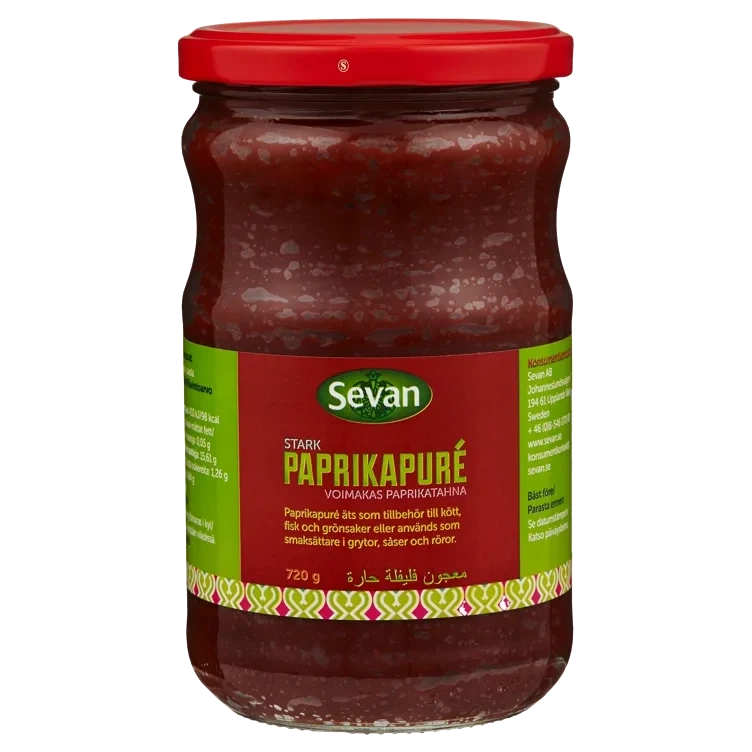 Paprikapuré Sterk 650g