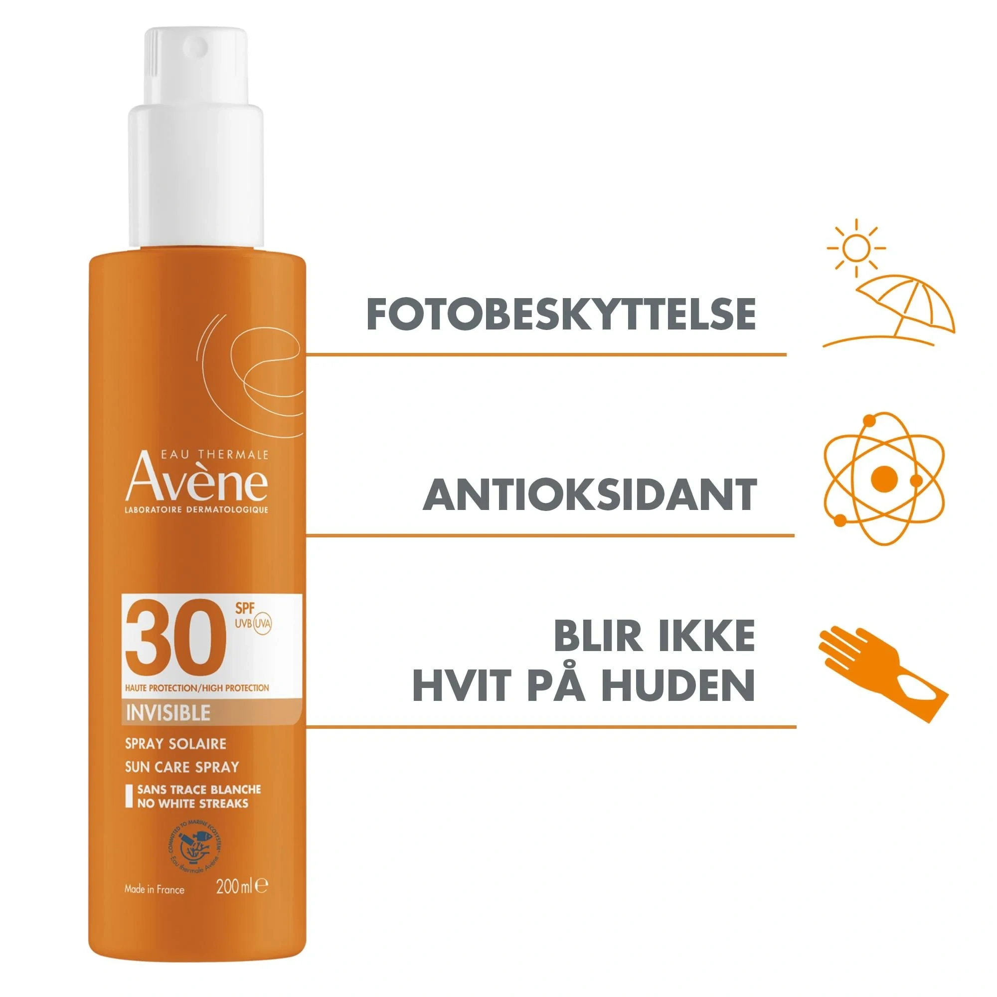 Avène Sun Spray SPF30, 200 ml