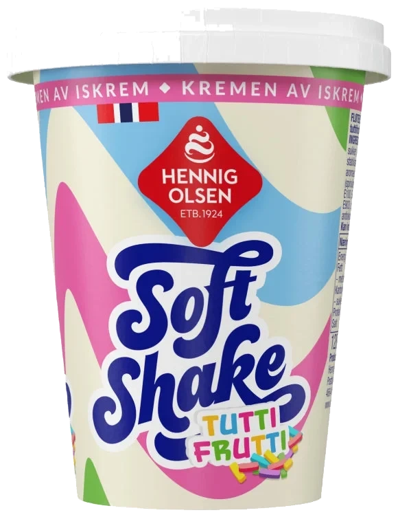 Soft Shake Tutti Frutti 210ml Hennig-Olsen