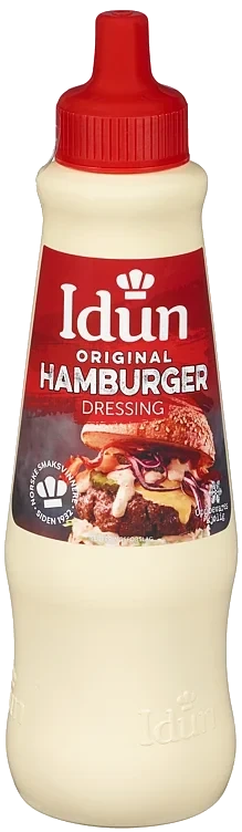 Idun hamburgerdressing   795g