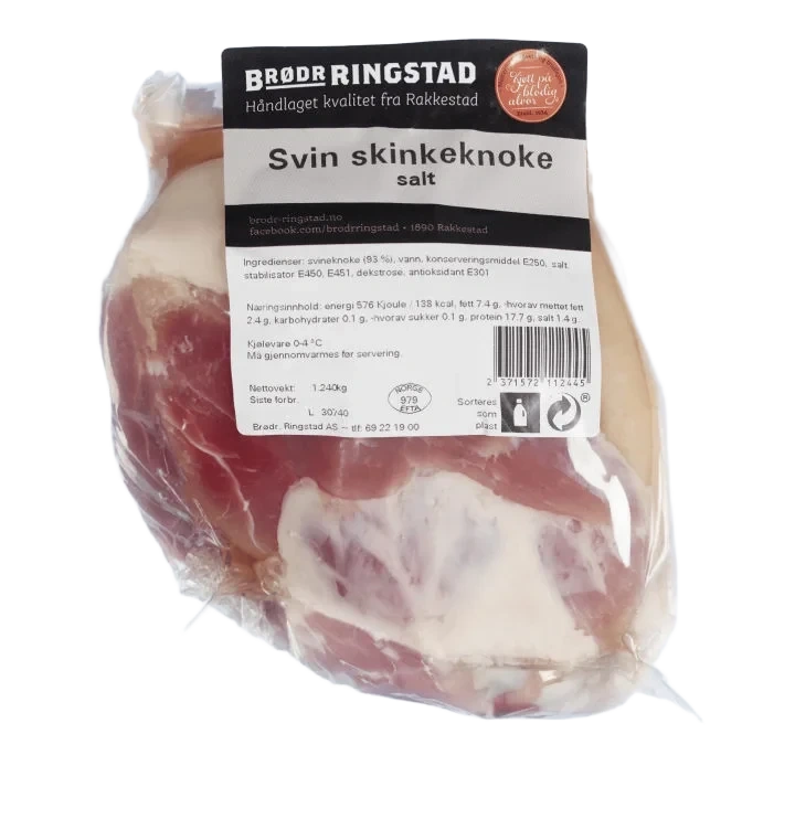 Skinkeknoke Saltet Av Svin Ca1,5kg Brødr Ringstad