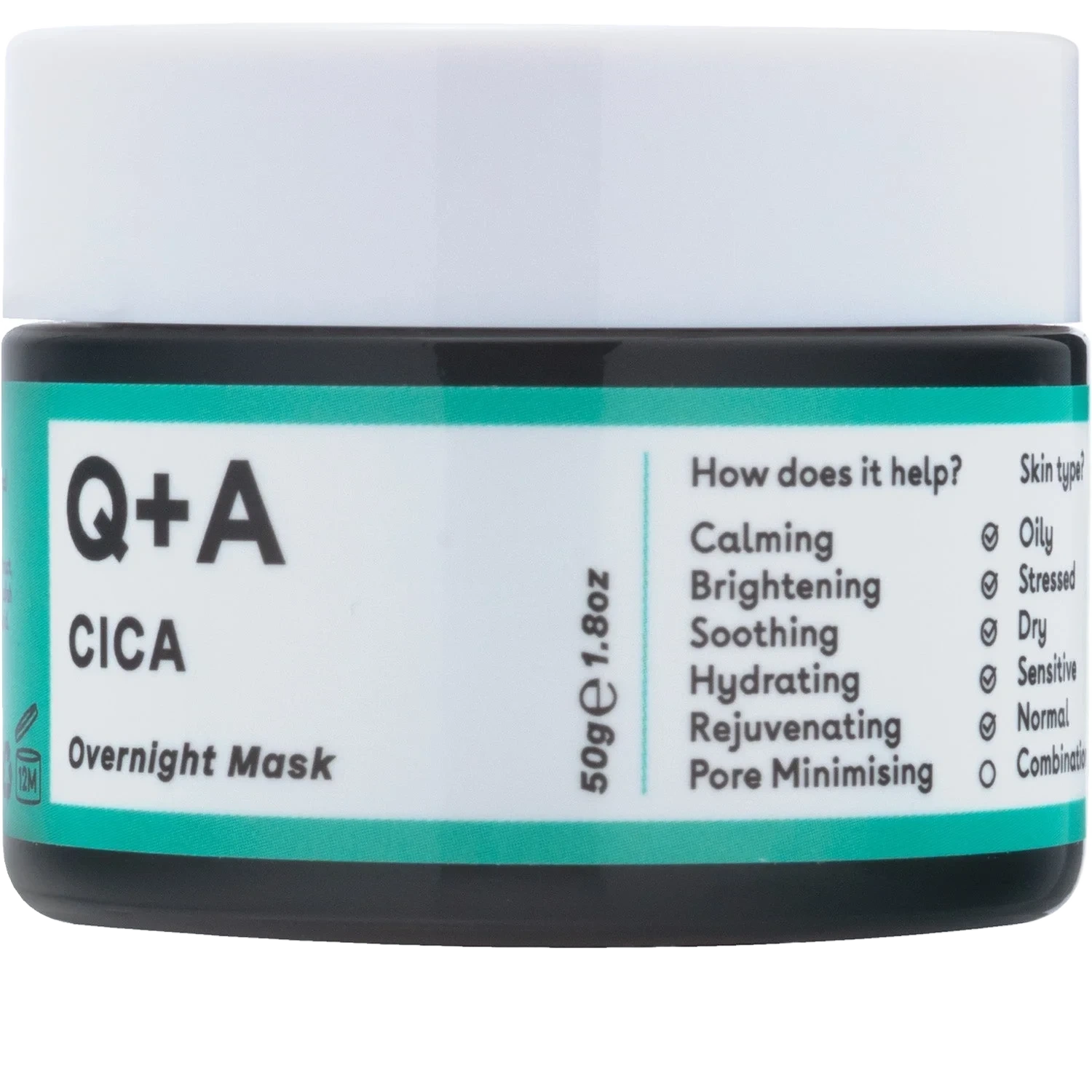 Q+A Cica Calming Overnight Face Mask