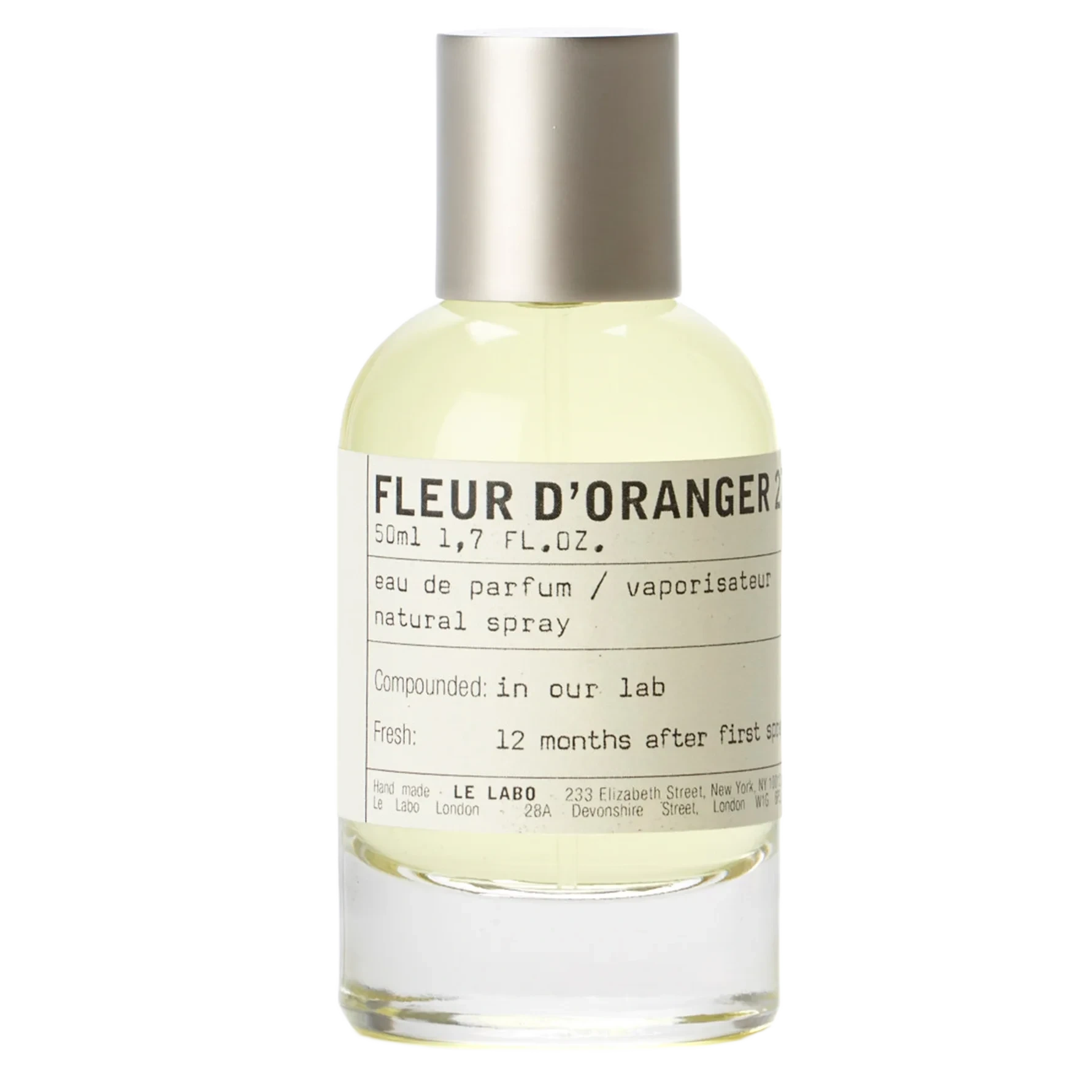 Le Labo Fleur D'Oranger 27 Eau de Parfum 50 ml