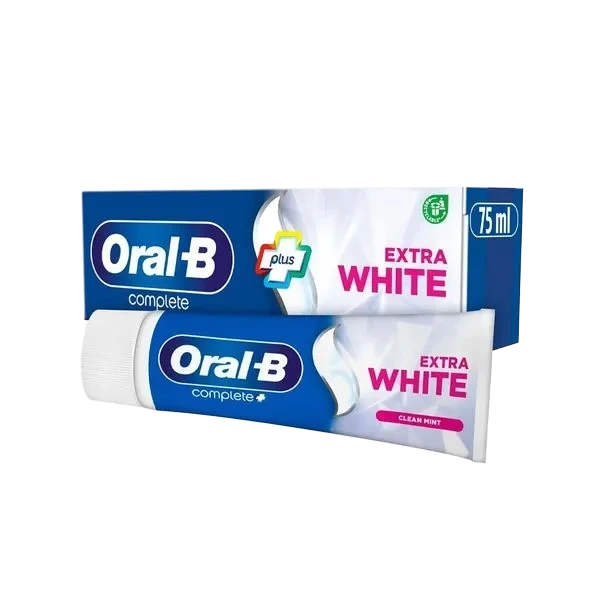 Oral B Complete Extra White Clean Mint 75 ml