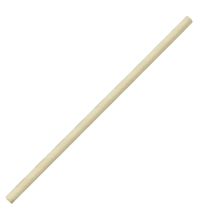 Barkonsult Papir sugerør beige 6x150mm