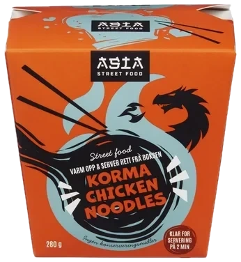 Korma Kylling med Nudler 280 g