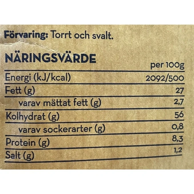 Chips Gräddfil Mini