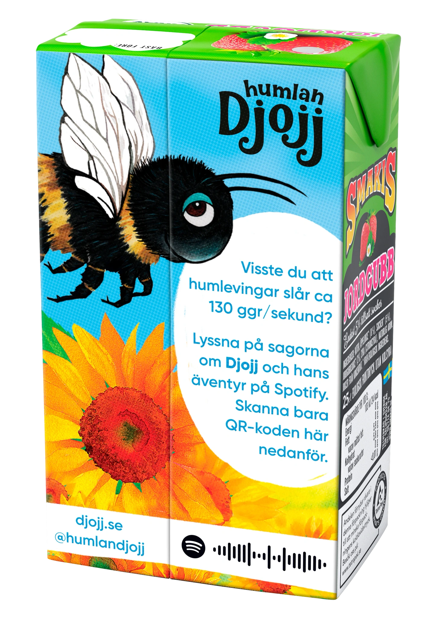 KRAV Jordgubbsdryck