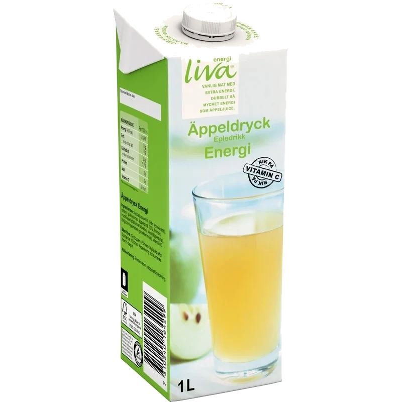 Äppeldryck Energi