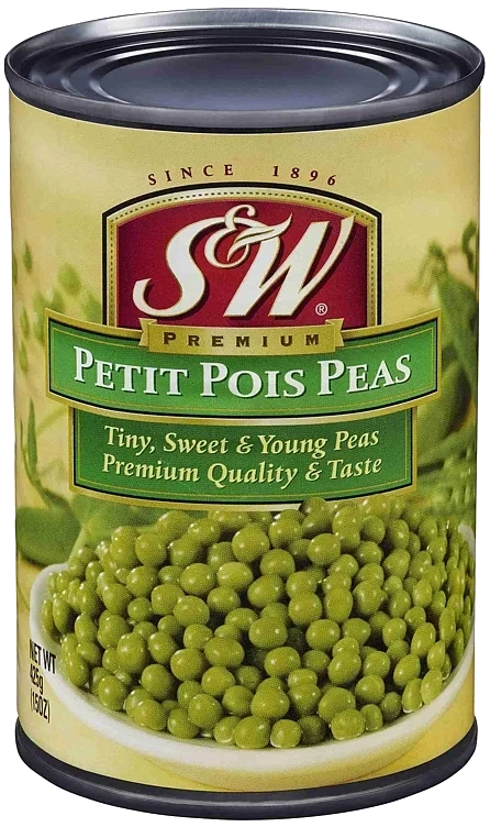 Erter petit pois    425g