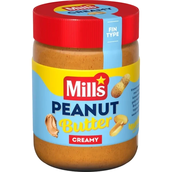 Peanutbutter Creamy 350g Mills