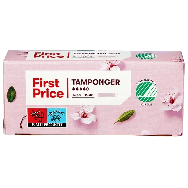 Tamponger Super 16stk First Price
