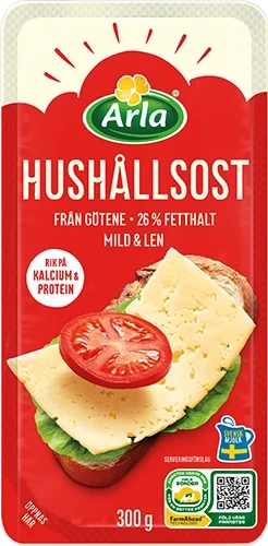 Götene Hushållsost skivad ost 26%
