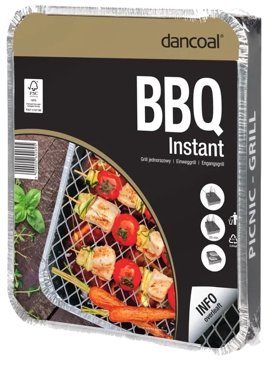 Engangsgrill Instant Bbq Small Dancoal