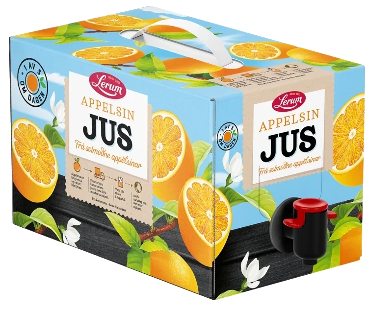 Appelsinjuice Mild 5l Lerum