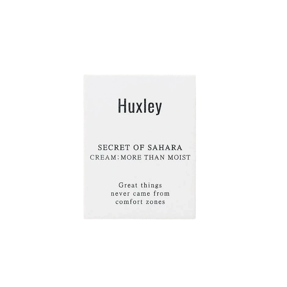 Huxley Cream; More Than Moist