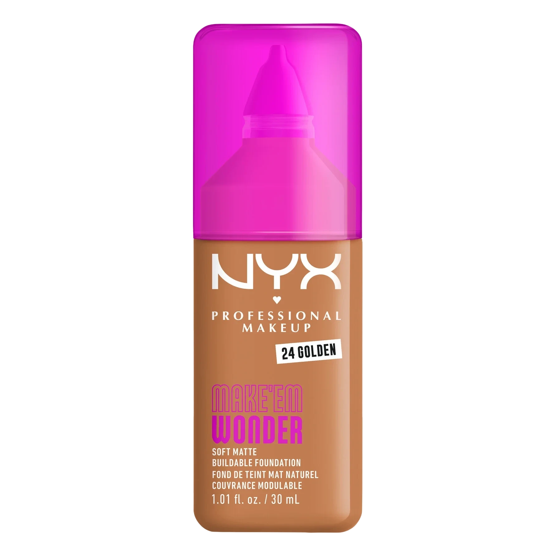 NYX PROFESSIONAL MAKEUP Make Em Wonder Foundation 24 Golden