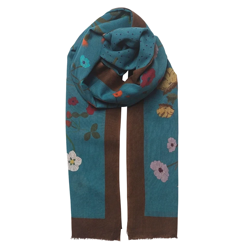 Becksöndergaard Champ De Fleur Como Scarf Provincial Blue