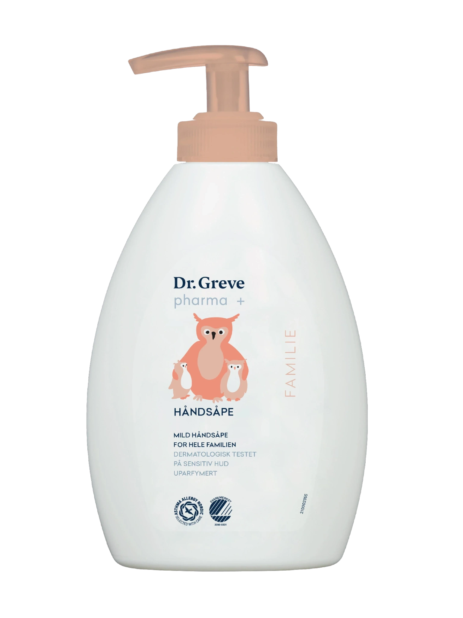 Dr. Greve Pharma Familie Håndsåpe, 300 ml