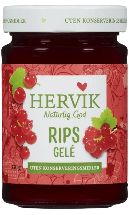 Hervik Ripsgelé 330g