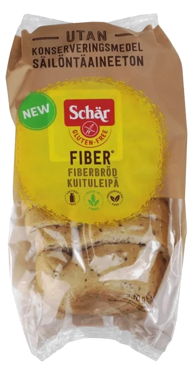 Fiberbrød Intergrale Gl.Fri 330g Schär