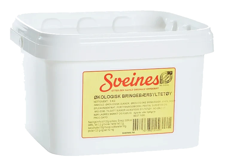 Bringebær 3kg Spann