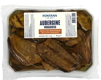 Aubergine Grillad & Marinerad