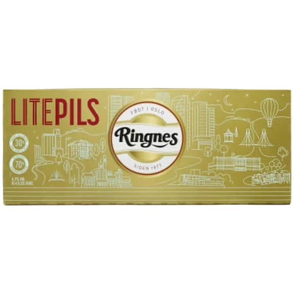 Ringnes Lite Pils Glutenfri 0,33l Bks 10stk