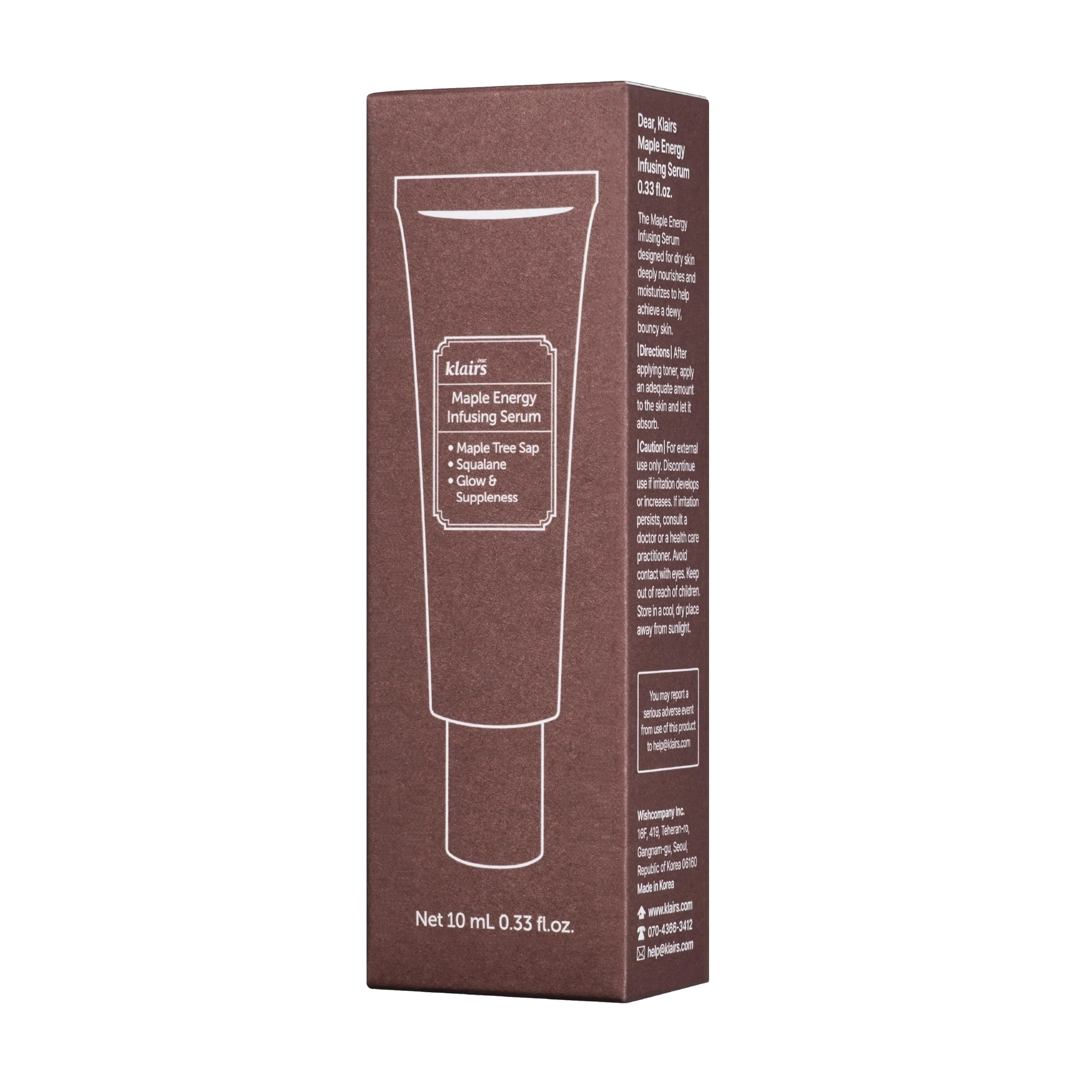 Klairs Maple Energy Infusing Serum, 10 ml