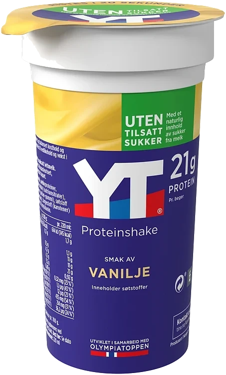 Yt prot.rik vaniljeshake  220ml