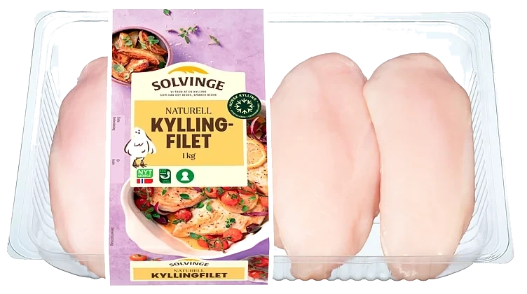 Kyllingfilet naturell   1000g