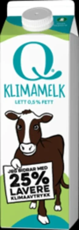 Klimamelk Lett 0,5 % Fett 1l Q