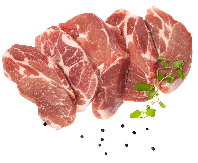 Svin nakkekott benfri  kg