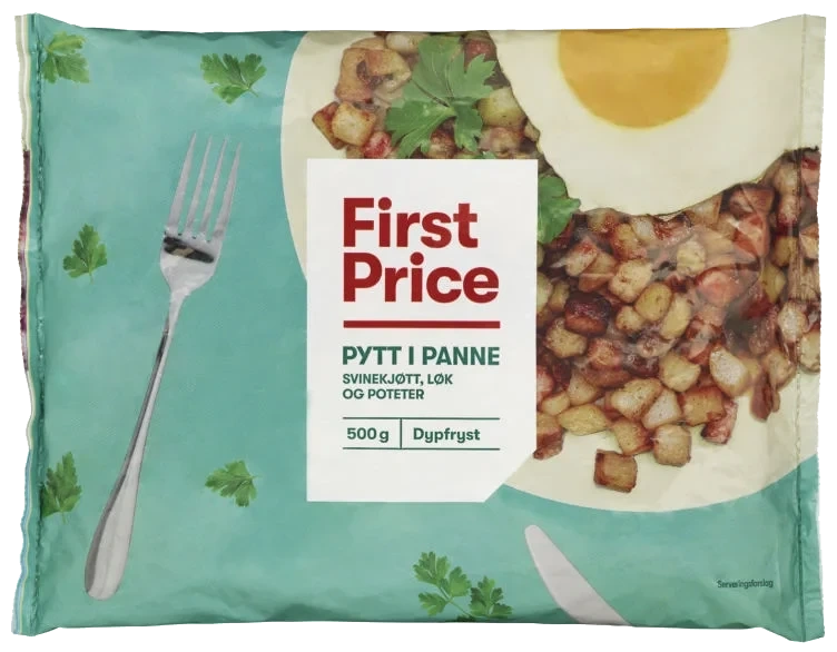 Pytt I Panne Skinke 500g First Price