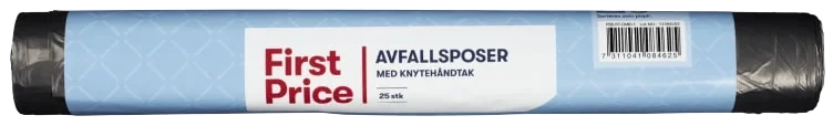 Avfallspose 24l 25stk First Price