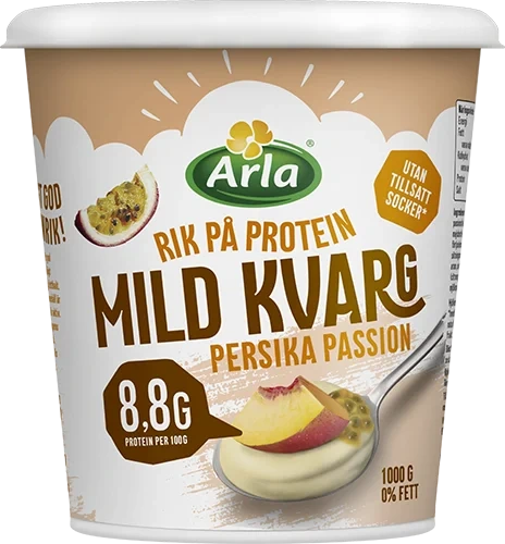 Mild kvarg persika / passion