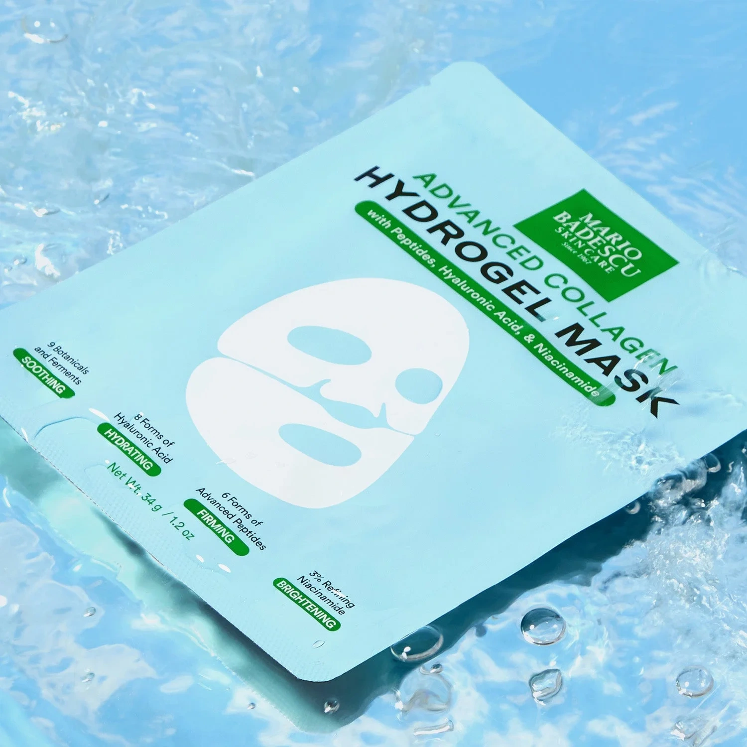 Mario Badescu Advanced Collagen Hydrogel Sheet Mask 1 pcs