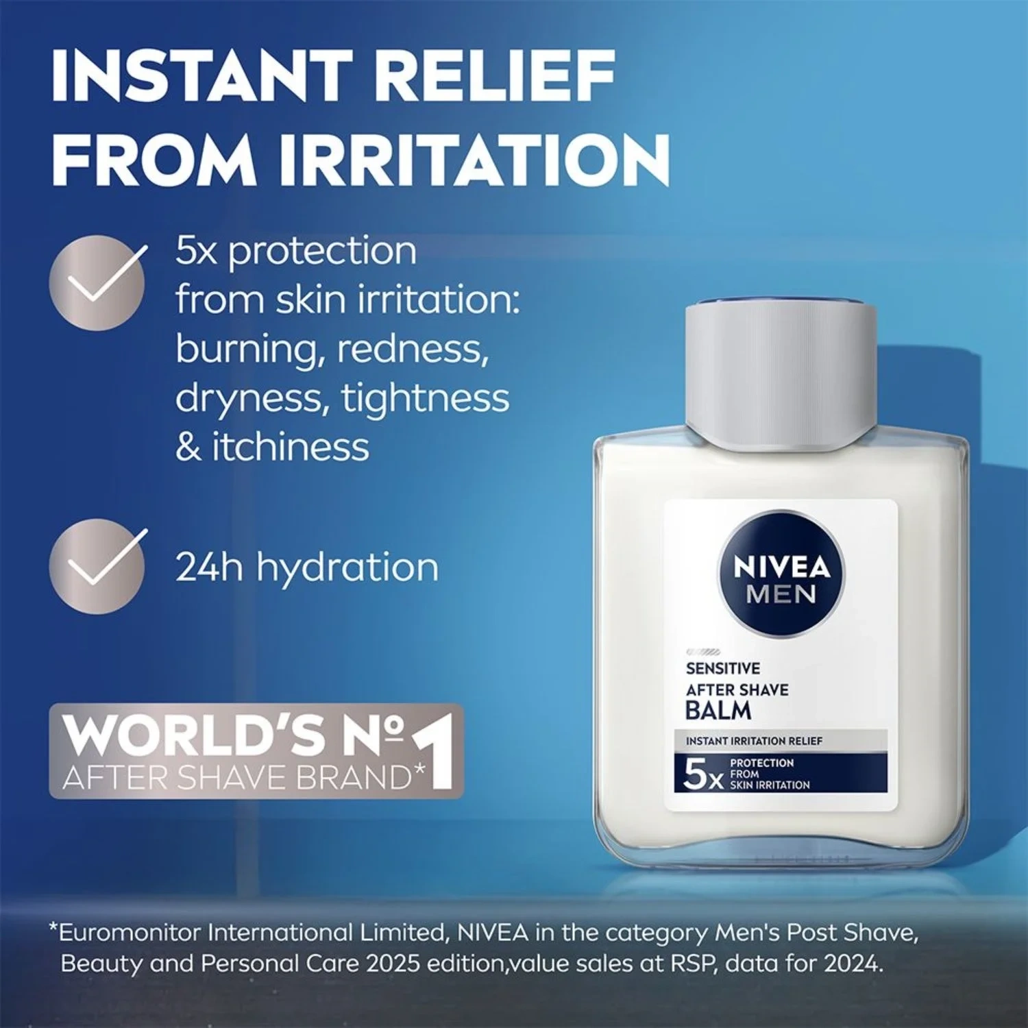 NIVEA Sensitive After Shave Balm 100 ml