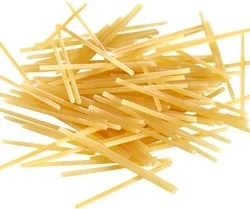 Pasta Kort Spaghetti Vit Fiber