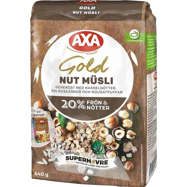 Axa gold nut   640g