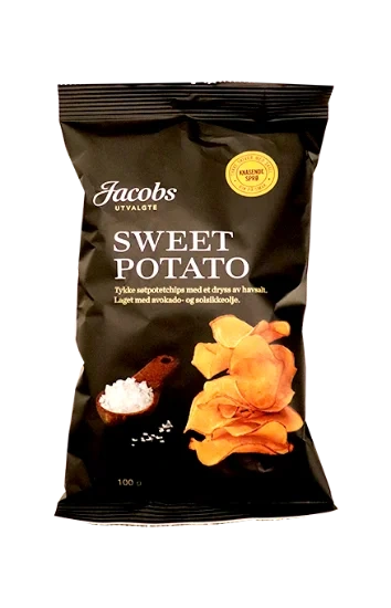 Jacobs Sweet Potato Chips 100g
