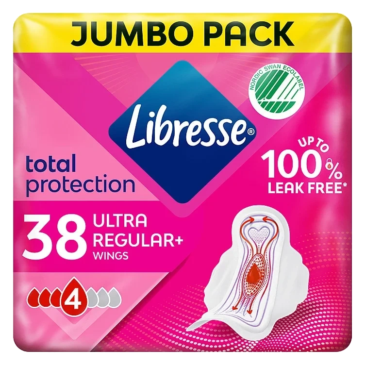 Libresse Ultra Normal Wing Bigpack 38stk