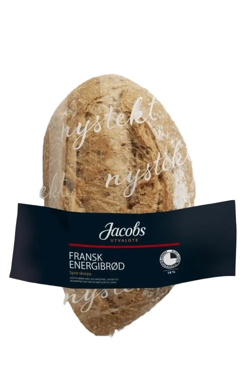 Fransk Energibrød 600g Jacobs Utvalgte
