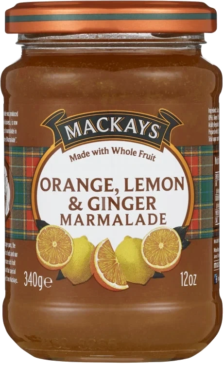 Marmelade Citrus 340g Mackays