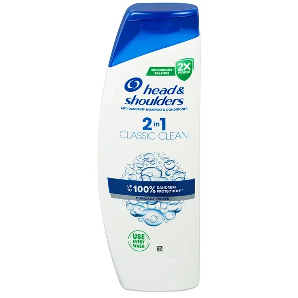 Shampoo Classic Clean 2in1 400ml H&S