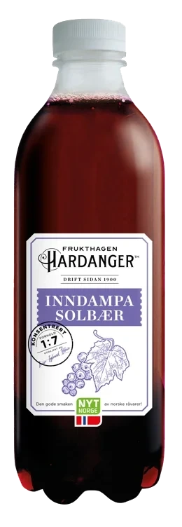 Inndampa solbær  1l