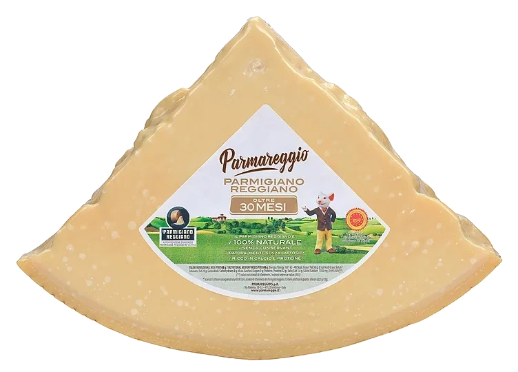 Parmesan 30mnd Ca 4.5kg Parmareggio