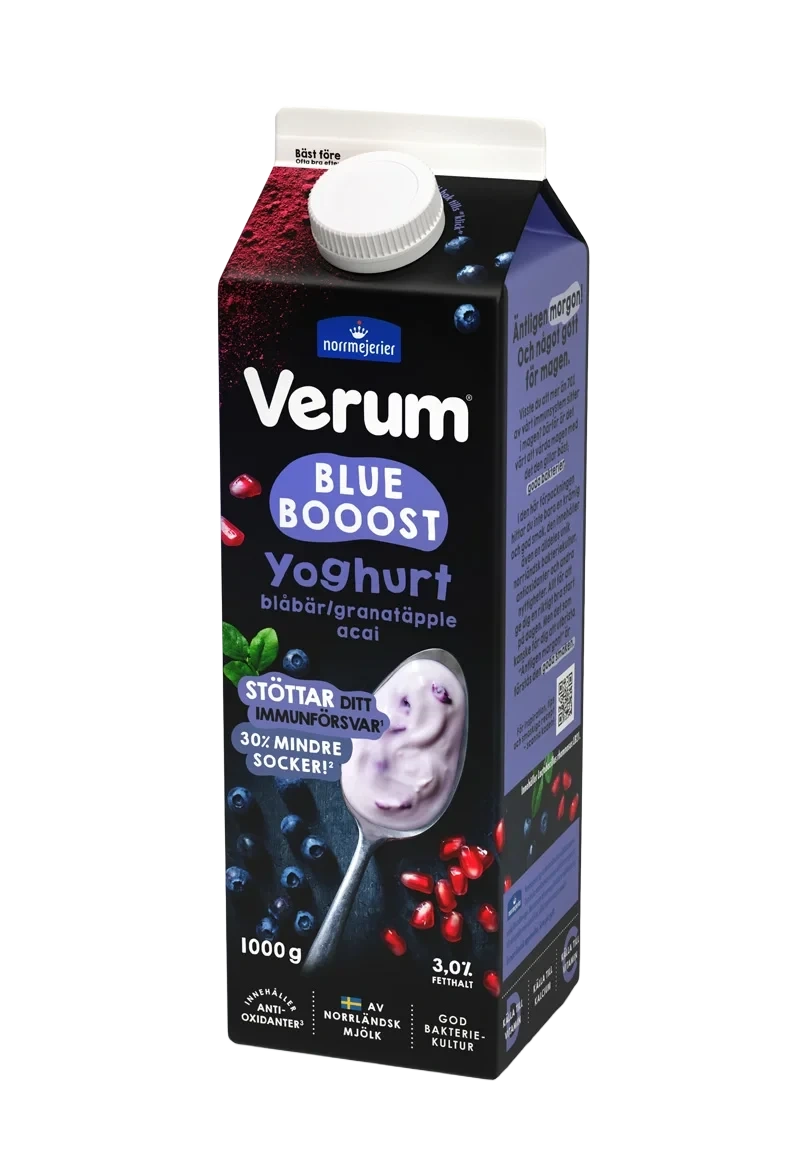 Yoghurt 3% Blue Boost