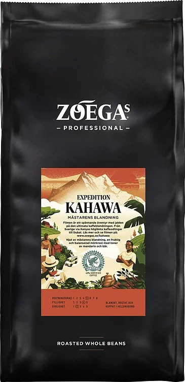 Zoegas kahawa hele bønner 750g